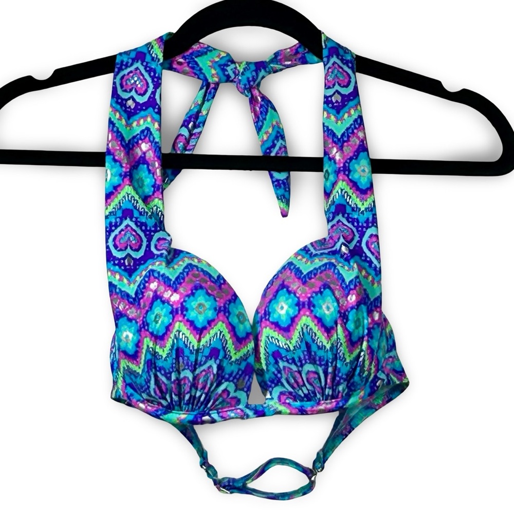 VENUS Push Up Halter Bikini Top Size A Swim Beach Boat Lake Vacation Cruise